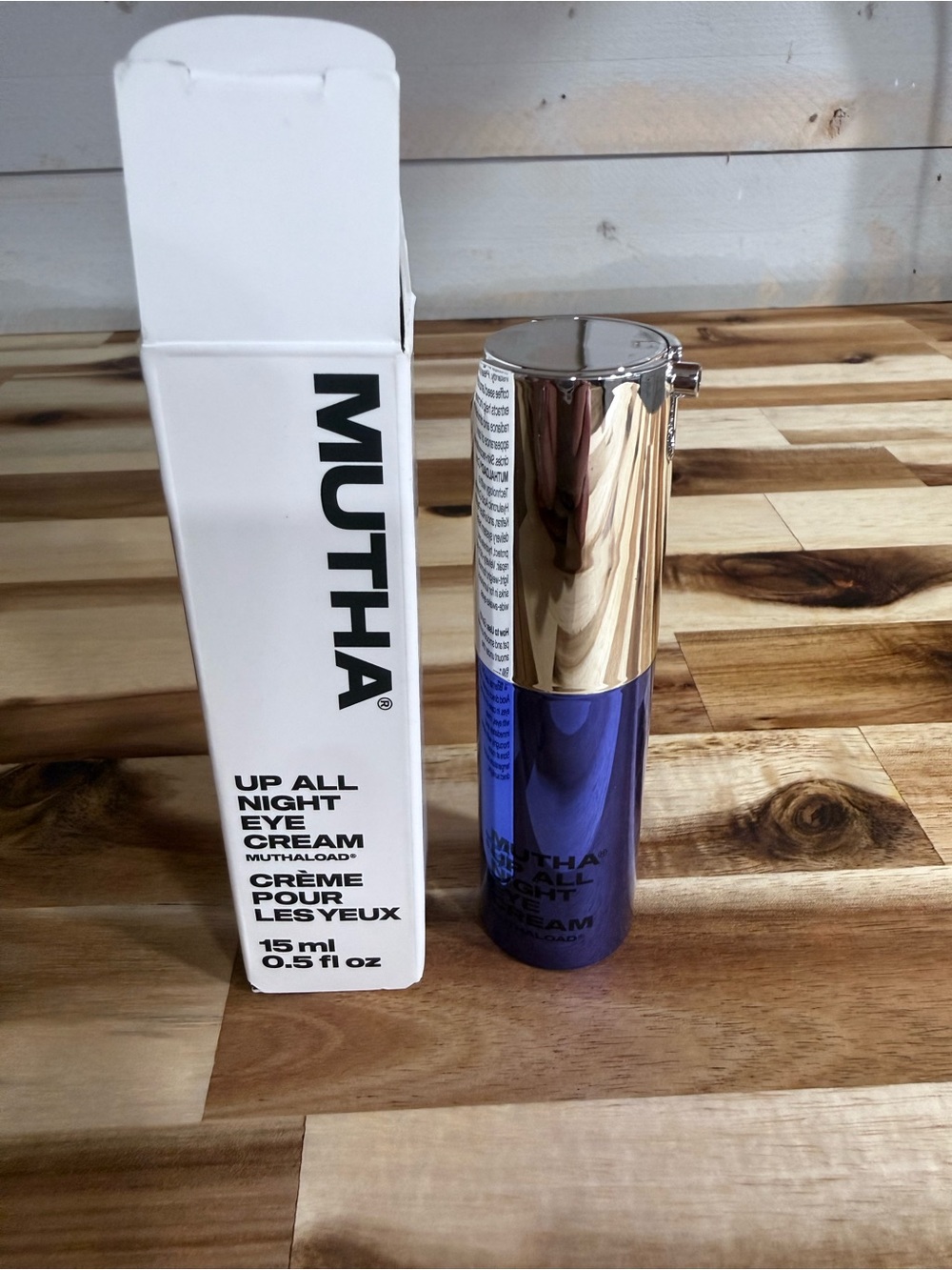 MUTHA Up All Night Eye Cream — Blue & Gold